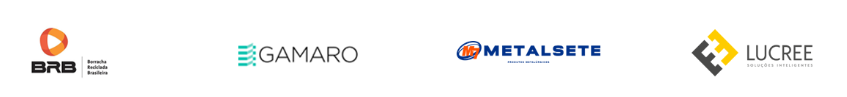 Logos de clientes da Clooud